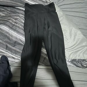 Black Women's High-Waisted Pants